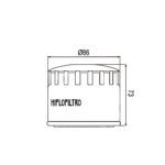 Filter ulja HF557 Hiflo - Slika 2