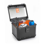 Centralni kofer Kappa K'METROBOX KMX500B Alu crni Monolock 50L - Slika 2