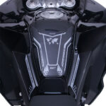 Nalepnice rezervoara TANK PAD set BMW F 900 GS ADV (24 -) crno siva GP KOMPOZIT - Slika 2