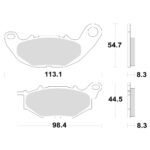 Disk pločice TRW MCB878 ( ORGANIC )