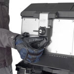 Centralni kofer Kappa K'MISSION KMS44A ALU niklovani Monokey 44L - Slika 3