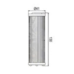 Filter ulja HF650 Hiflo - Slika 2