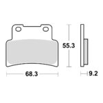 Disk pločice TRW MCB785SV ( SINTER )