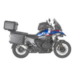 Bočni kofer GIVI TREKKER OUTBACK MONOKEY® CAM SIDE EVO SMART 48 BLACK LINE ALU crni desni 48L - Slika 2