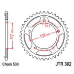 Lančanik zadnji JT JTR302-43-50-35044 (530) 43 zuba