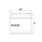 Filter ulja HF138 Hiflo - Slika 2
