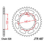 Lančanik zadnji JT  JTR487-43-50-32028 (520)43 zuba