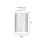 Filter ulja HF567 Hiflo - Slika 2