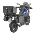 Bočni kofer GIVI TREKKER OUTBACK MONOKEY® CAM SIDE EVO SMART 37 BLACK LINE ALU crni levi 37L - Slika 2