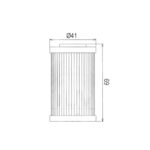 Filter ulja HF655 Hiflo - Slika 2