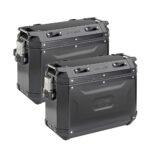 Bočni koferi Kappa K'VOYAGER KVG37BPACK2 Alu crni Monokey 37L