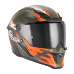 Kaciga NOX EXKLUZIV GOLIATH CUT Full Face KHAKI mat