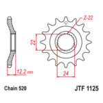 Lančanik prednji JT JTF1125-17-50-32058 (520) 17 zuba