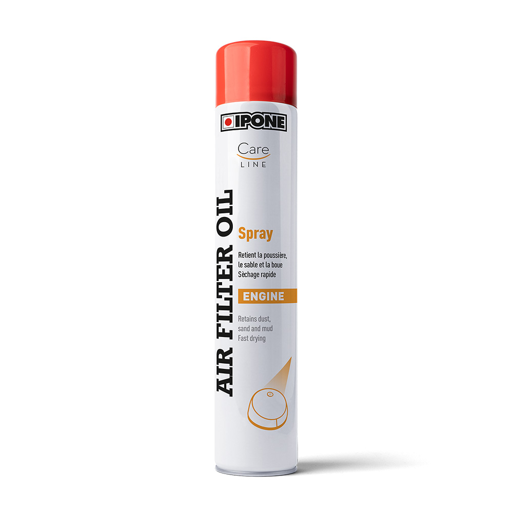 3d114916-f1f6-4af6-93f3-48fde96d3bdd IPONE sprej za podmazivanje sunđerastih filtera Spray AIR FILTER OIL 750ml - Slika 1