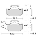 Disk pločice TRW MCB788SI ( SINTER )