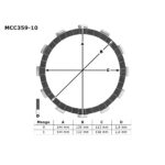 Lamele TRW MCC359-10 set