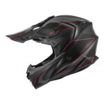 Kaciga Kappa Cross KV49R EVO CHASER crno sivo crvena L
