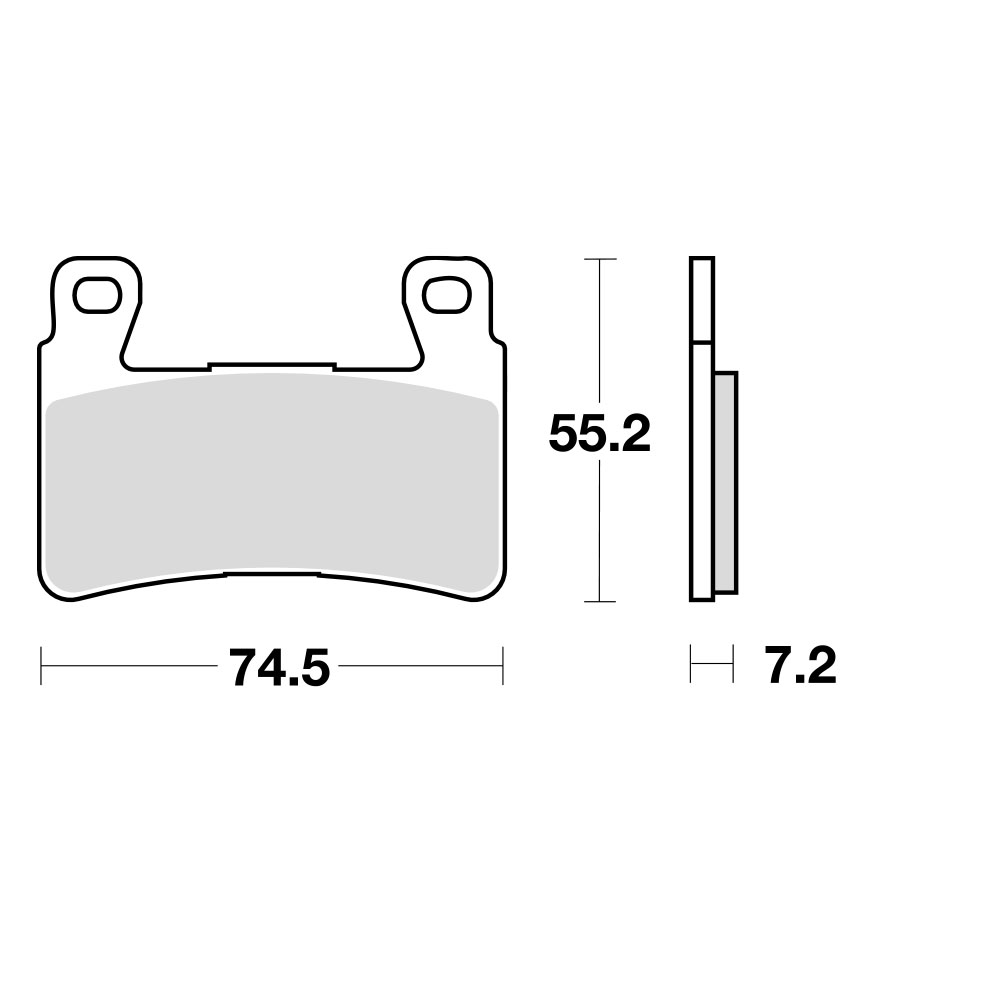 4a0b9cbf-4ee8-494e-a8a3-2ffa4bff536d Disk pločice za motocikle TRW MCB703 ( ORGANIC ) - Slika 1
