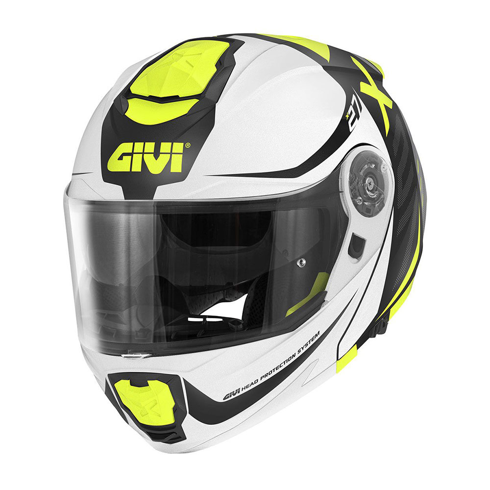 4da78365-8fef-4feb-98d1-4275574ba520 Kaciga GIVI Flip Up X27 DIMENSION crno belo žuta XXL - Slika 1