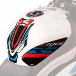 Nalepnice rezervoara TANK PAD set BMW S 1000 RR (19-24) plavo belo crvena GP KOMPOZIT - Slika 3