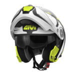 Kaciga GIVI Flip Up X27 DIMENSION crno belo žuta XXL - Slika 2