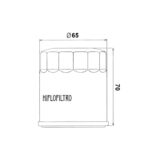 Filter ulja HF128 Hiflo - Slika 2