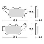 Disk pločice TRW MCB841SH ( SINTER )