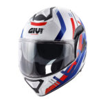 Kaciga GIVI Flip Up X30 PULSAR belo plavo crvena XXL