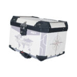 Centralni kofer GP KOMPOZIT aluminijumski 57L sivi ADVENTURE DSN02 - Slika 3
