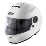 Kaciga GIVI Flip Up X21 EVO bela  sa naočarima XL