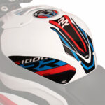 Nalepnice rezervoara TANK PAD set BMW S 1000 RR (19-24) plavo belo crvena GP KOMPOZIT - Slika 4