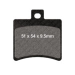 Disk pločice EBC SFA298 ( ORGANIC )
