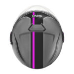 Kaciga jet GIVI 12.5F TOUCH titanium roza S - Slika 4
