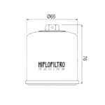 Filter ulja HF205RC Hiflo - Slika 2