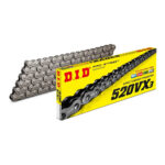 Lanac DID 520VX3 124 linkova Pro-street X-Ring srebrni