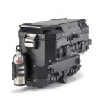 Bočni kofer GIVI TREKKER OUTBACK MONOKEY® CAM SIDE EVO SMART 40 BLACK LINE ALU crni desni 40L - Slika 3